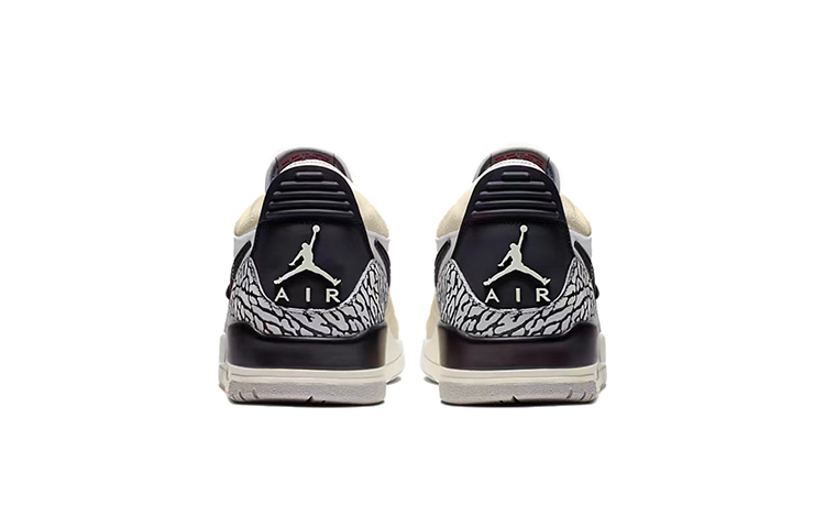 Shop [Kasut Custom] Air Jordan Legacy 312 Low 'Armored Machine Grey Cement' CD7069-101(TeamY-男款复古爆裂纹米白)