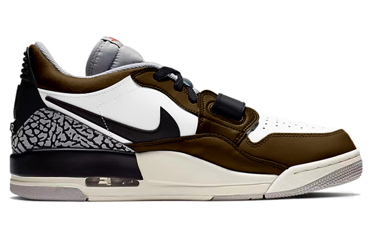 Order Zapatillas Personalizadas Jordan Legacy 312 "Graffiti" CD7069-101(TeamY-男款骷髅涂鸦黑白棕)