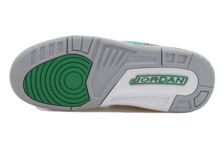 Details for 【訂製籃球鞋】Jordan Legacy 312 低筒 OKHR 仿舊 雙鉤 HRZZ 仿舊 禮盒 復古籃球鞋 GS 黑白綠