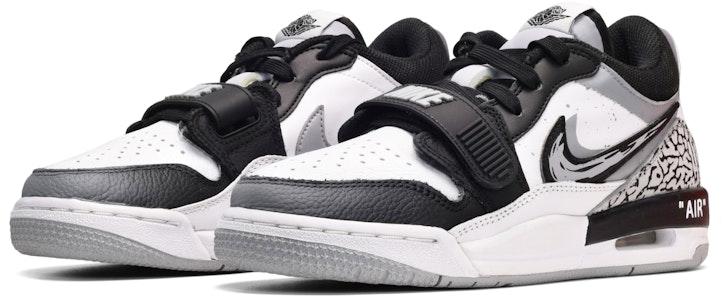 【定製球鞋】 Jordan Legacy 312 Low 中國風 潑墨 低幫 復古籃球鞋 男款 灰白黑 Lookbook 【定製球鞋】 Jordan Legacy 312 Low 中國風 潑墨 低幫 復古籃球鞋 男款 灰白黑