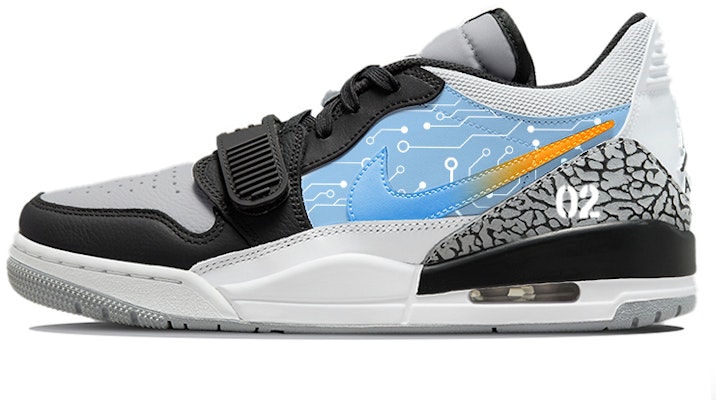 에어 조던 레거시 312 로우 "사이버펑크" (화이트/블루/그레이) CD9054-105(Team56-科技蓝图) Buy 에어 조던 레거시 312 로우 "사이버펑크" (화이트/블루/그레이) CD9054-105(Team56-科技蓝图)