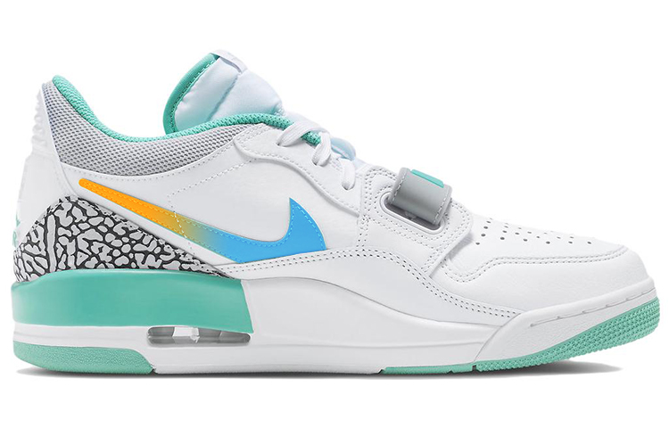 Order [Kasur Kasut] Air Jordan Legacy 312 Low 'Cyberpunk Putih-Hijau' CD7069-130(Team56-科技蓝图)