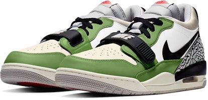 커스텀 에어 조던 레거시 312 로우 '사이버펑크 아보카도 그린' CD7069-101(TeamY-男款铠甲机器牛油果绿) Lookbook 커스텀 에어 조던 레거시 312 로우 '사이버펑크 아보카도 그린' CD7069-101(TeamY-男款铠甲机器牛油果绿)