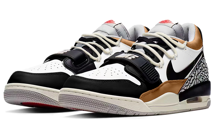 Lookbook [カスタムシューズ] エアジョーダンレガシー312ロー 'サイバーパンク' CD7069-101(TeamY-男款大魔王黑棕灰)