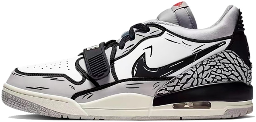 에어 조던 레거시 312 로우 '다이내믹 코믹' (커스텀) CD7069-101(TeamY-男款动感二次元黑白灰) Buy 에어 조던 레거시 312 로우 '다이내믹 코믹' (커스텀) CD7069-101(TeamY-男款动感二次元黑白灰)