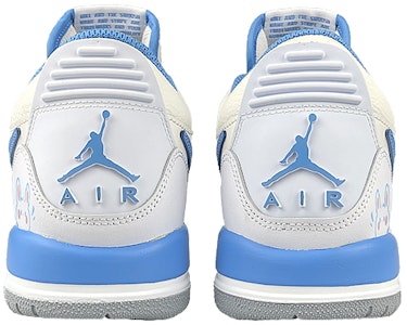 【定制球鞋】Jordan Legacy 312 禮盒 漸變 腮紅兔 低幫 復古籃球鞋 GS 白藍 Details for 【定制球鞋】Jordan Legacy 312 禮盒 漸變 腮紅兔 低幫 復古籃球鞋 GS 白藍