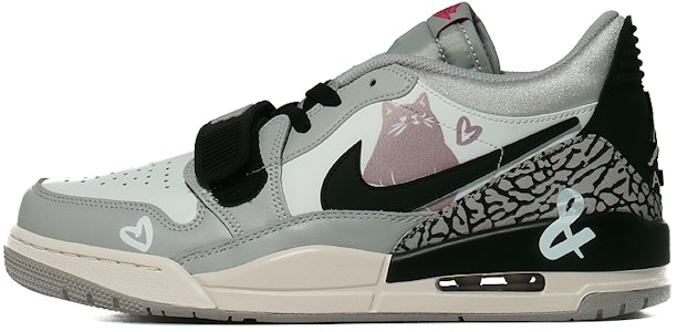 에어 조던 레거시 312 로우 '그레이 캣' (커스텀) CD7069-101(Team10--灰色喵咪) Buy 에어 조던 레거시 312 로우 '그레이 캣' (커스텀) CD7069-101(Team10--灰色喵咪)