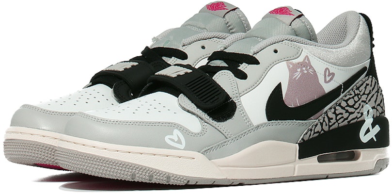 에어 조던 레거시 312 로우 '그레이 캣' (커스텀) CD7069-101(Team10--灰色喵咪) Lookbook 에어 조던 레거시 312 로우 '그레이 캣' (커스텀) CD7069-101(Team10--灰色喵咪)