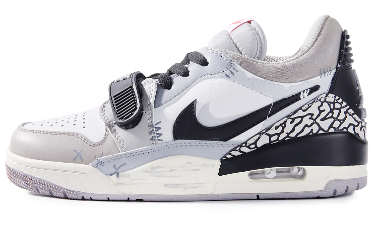 [Custom Shoes] Air Jordan Legacy 312 Low 'Grey Graffiti'