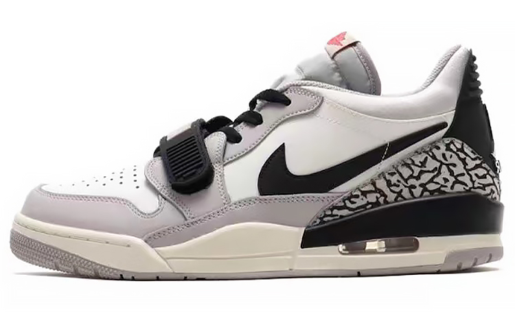Purchase 【定製籃球鞋】 Jordan Legacy 312 Low 灰色塗鴉風 低筒 復古籃球鞋 男款 黑灰