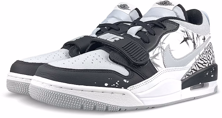 에어 조던 레거시 312 로우 '잉크 대나무' (커스텀) CD7069-105(Team叁-男312竹) Lookbook 에어 조던 레거시 312 로우 '잉크 대나무' (커스텀) CD7069-105(Team叁-男312竹)