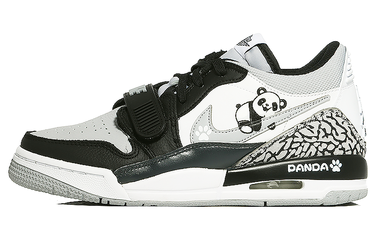 Buy [Kasut Custom] Air Jordan Legacy 312 Rendah 'Lazy Panda' CD9054-105(Team10-慵懒大熊猫）
