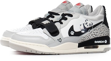 에어 조던 레거시 312 로우 "레이지 팬더" (흰/검) CD7069-101(Team10-慵懒大熊猫) Lookbook 에어 조던 레거시 312 로우 "레이지 팬더" (흰/검) CD7069-101(Team10-慵懒大熊猫)