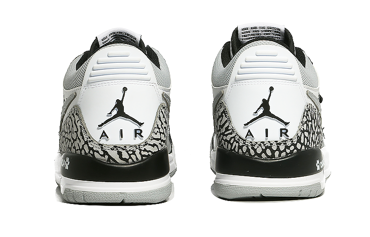Purchase [Kasut Custom] Air Jordan Legacy 312 Rendah 'Lazy Panda' CD9054-105(Team10-慵懒大熊猫）