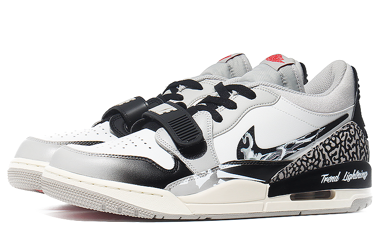 Lookbook [Kasut Custom] Air Jordan Legacy 312 Low 'Letupan Kilat' CD7069-101(Team10-潮流闪电）