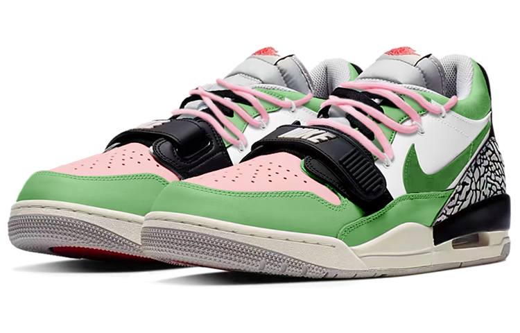 Lookbook [Kasut Custom] Air Jordan Legacy 312 Low 'Matcha Pink' CD7069-101(TeamY-男款复古抹茶绿粉白)
