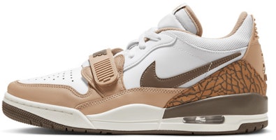 【訂製籃球鞋】 Jordan Legacy 312 Low 枯木逢春 美拉德 摩卡笑臉 低筒 復古籃球鞋 男款 白棕 Details for 【訂製籃球鞋】 Jordan Legacy 312 Low 枯木逢春 美拉德 摩卡笑臉 低筒 復古籃球鞋 男款 白棕