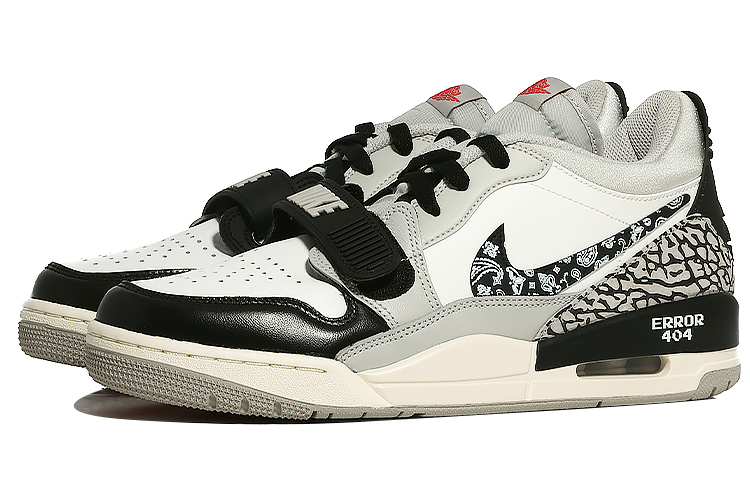 Lookbook Jordan Legacy 312 Low "Paisley" Blanco/Gris CD7069-101(Team10-腰果花西海岸）
