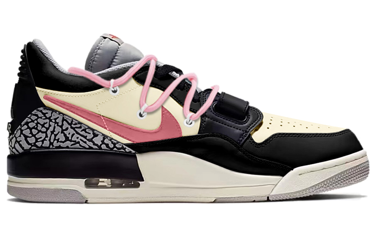 Order [Sepatu Kustom] Air Jordan Legacy 312 Low 'Shibuya Y2K Merah Muda Hitam Putih' CD7069-101(TeamY-男款涩谷Y2K粉黑白)