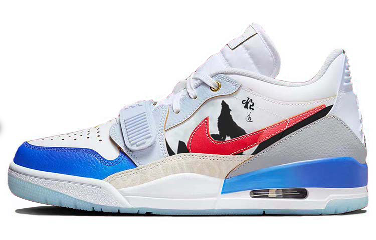 [Custom Shoes] Air Jordan Legacy 312 Low &#x27;Starry Sky Wolf Totem&#x27;