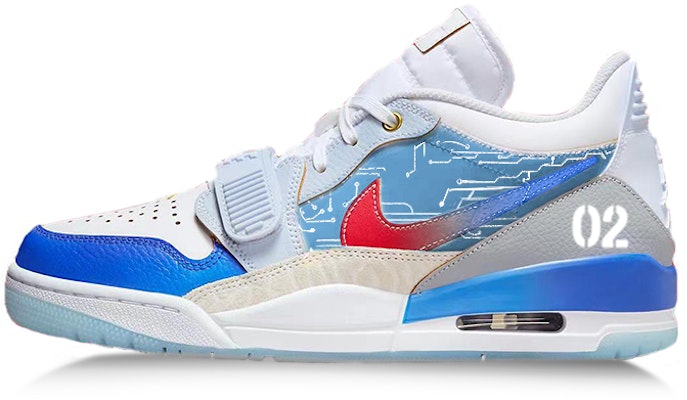 에어 조던 레거시 312 로우 "사이버펑크" (화이트/블루/레드) FN8902-161(Team56-科技蓝图) Buy 에어 조던 레거시 312 로우 "사이버펑크" (화이트/블루/레드) FN8902-161(Team56-科技蓝图)