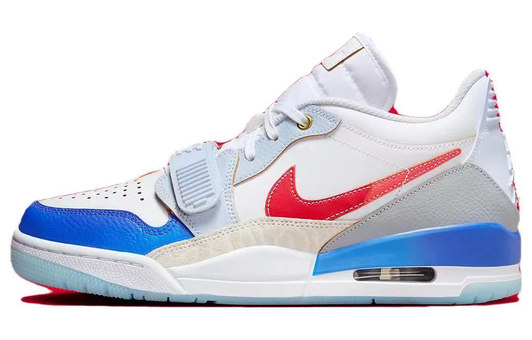 Details for [Sepatu Kustom] Air Jordan Legacy 312 Low 'Tech Blueprint Cyberpunk Putih-Biru-Merah' FN8902-161(Team56-科技蓝图)