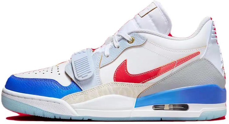 에어 조던 레거시 312 로우 "사이버펑크" (화이트/블루/레드) FN8902-161(Team56-科技蓝图) Details for 에어 조던 레거시 312 로우 "사이버펑크" (화이트/블루/레드) FN8902-161(Team56-科技蓝图)