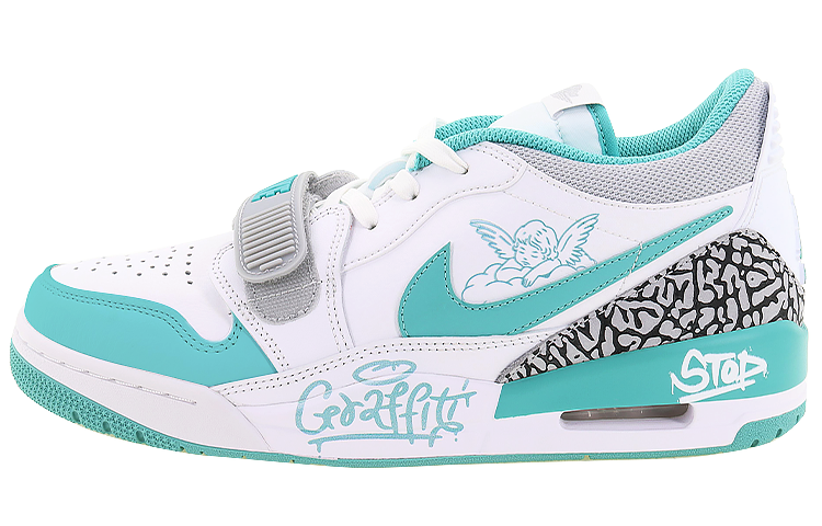 Buy 에어 조던 레거시 312 로우 '화이트 그린 가디언' CD7069-130(Team10-守护天使）