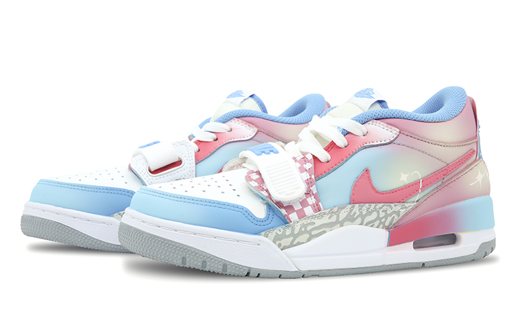 Lookbook [カスタムシューズ] エアジョーダン レガシー 312 ロー 'ユーアーローズシー' FJ7223-141(Team73-予尔玫瑰海)