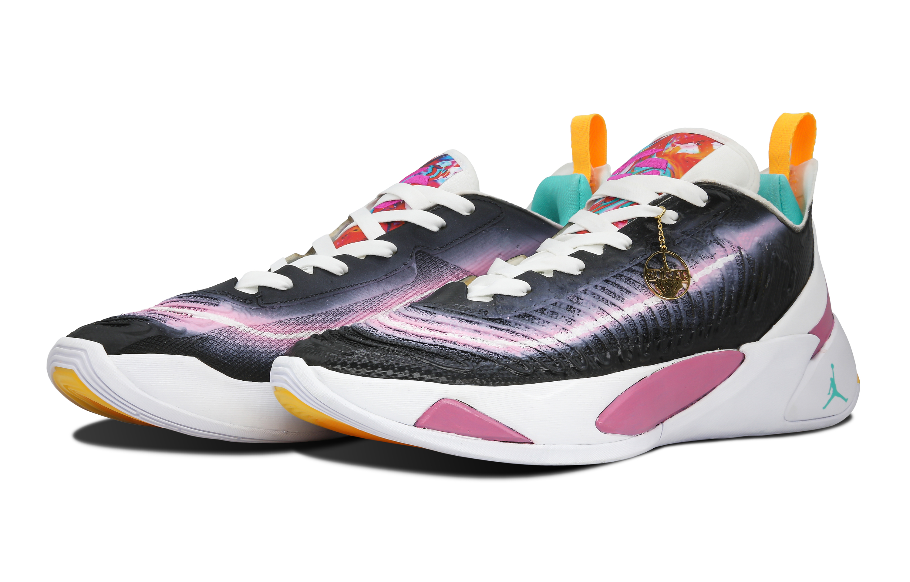 Lookbook [定制鞋款] Air Jordan Luka 1 '黑粉萤火虫' DQ6510-164-(Teamone-Luka萤火黑粉)