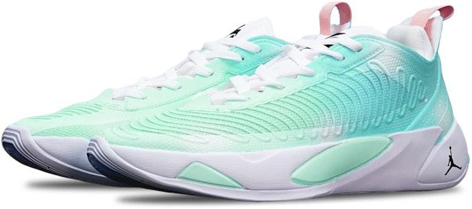 【客製化籃球鞋】Jordan Luka 1 東契奇1代 漸變 鞋盒附贈小熊 防滑耐磨 低筒 籃球鞋 男款 綠白 Lookbook 【客製化籃球鞋】Jordan Luka 1 東契奇1代 漸變 鞋盒附贈小熊 防滑耐磨 低筒 籃球鞋 男款 綠白