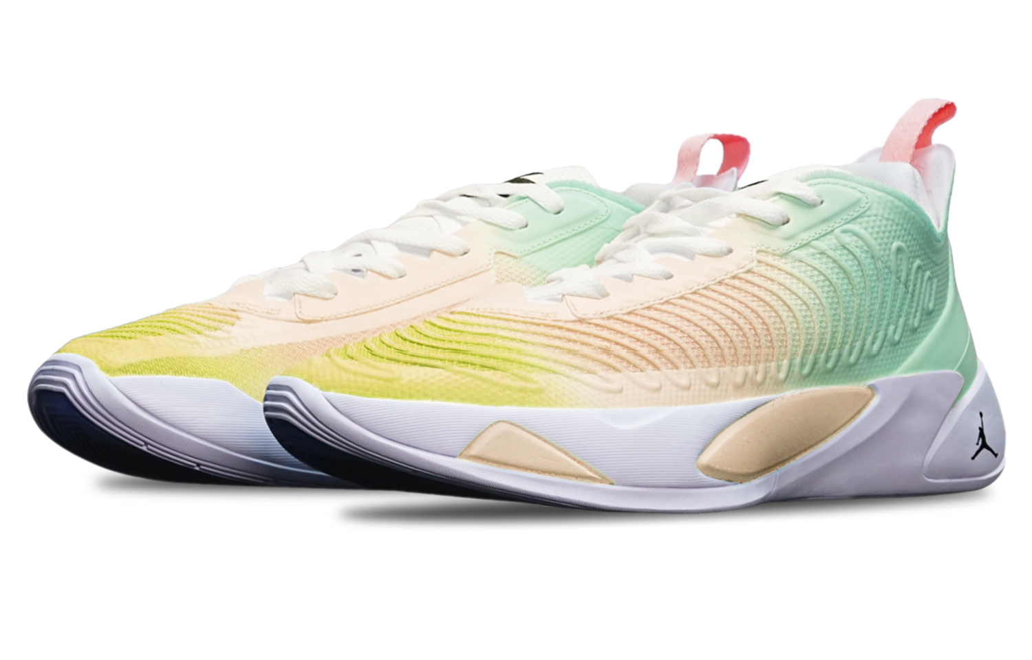 Shop [カスタムシューズ] エア ジョーダン ルカ 1 'マカロン オレンジ-グリーン-ホワイト' DN1771-106(TeamT-东契奇橙绿S-BOX)