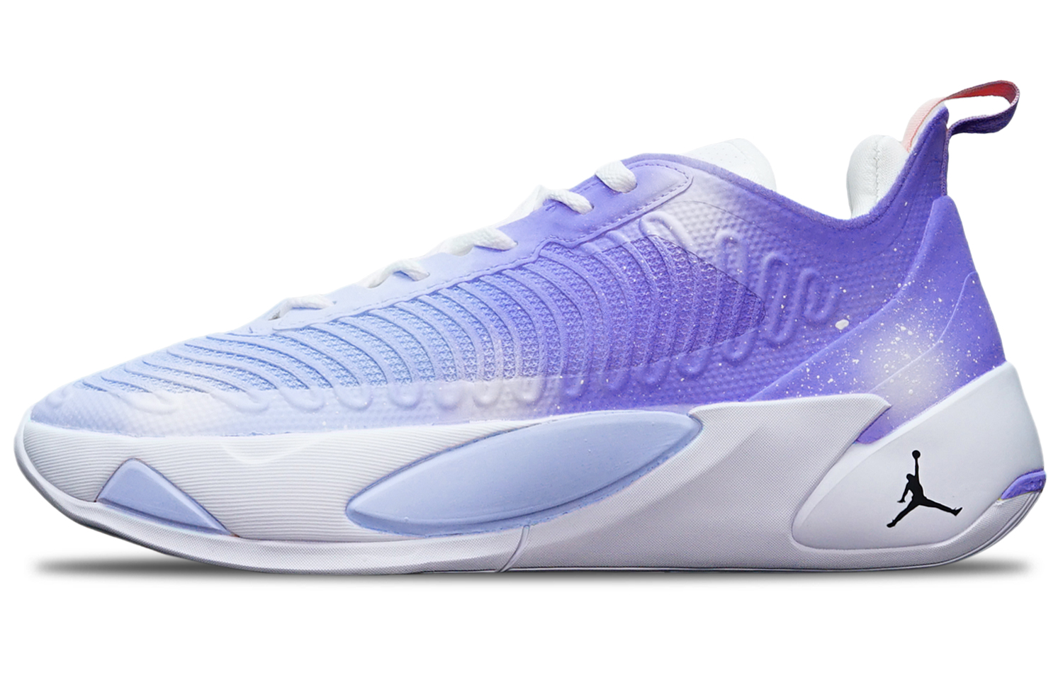 [Custom Shoes] Air Jordan Luka 1 Low 'Gradient Purple-White Bear'