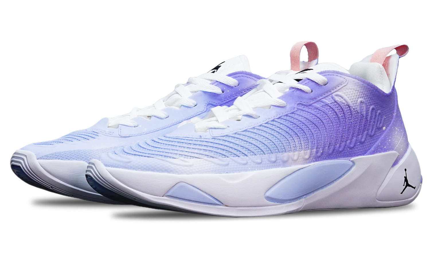 Lookbook カスタム エアジョーダン ルカ1 ロー "紫白熊" DN1771-106(TeamT-东契奇光点紫白S-BOX)