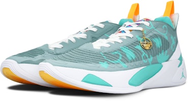 【訂製籃球鞋】Jordan Luka 1 東契奇 獵戶 低筒 籃球鞋 男款 白綠 Lookbook 【訂製籃球鞋】Jordan Luka 1 東契奇 獵戶 低筒 籃球鞋 男款 白綠