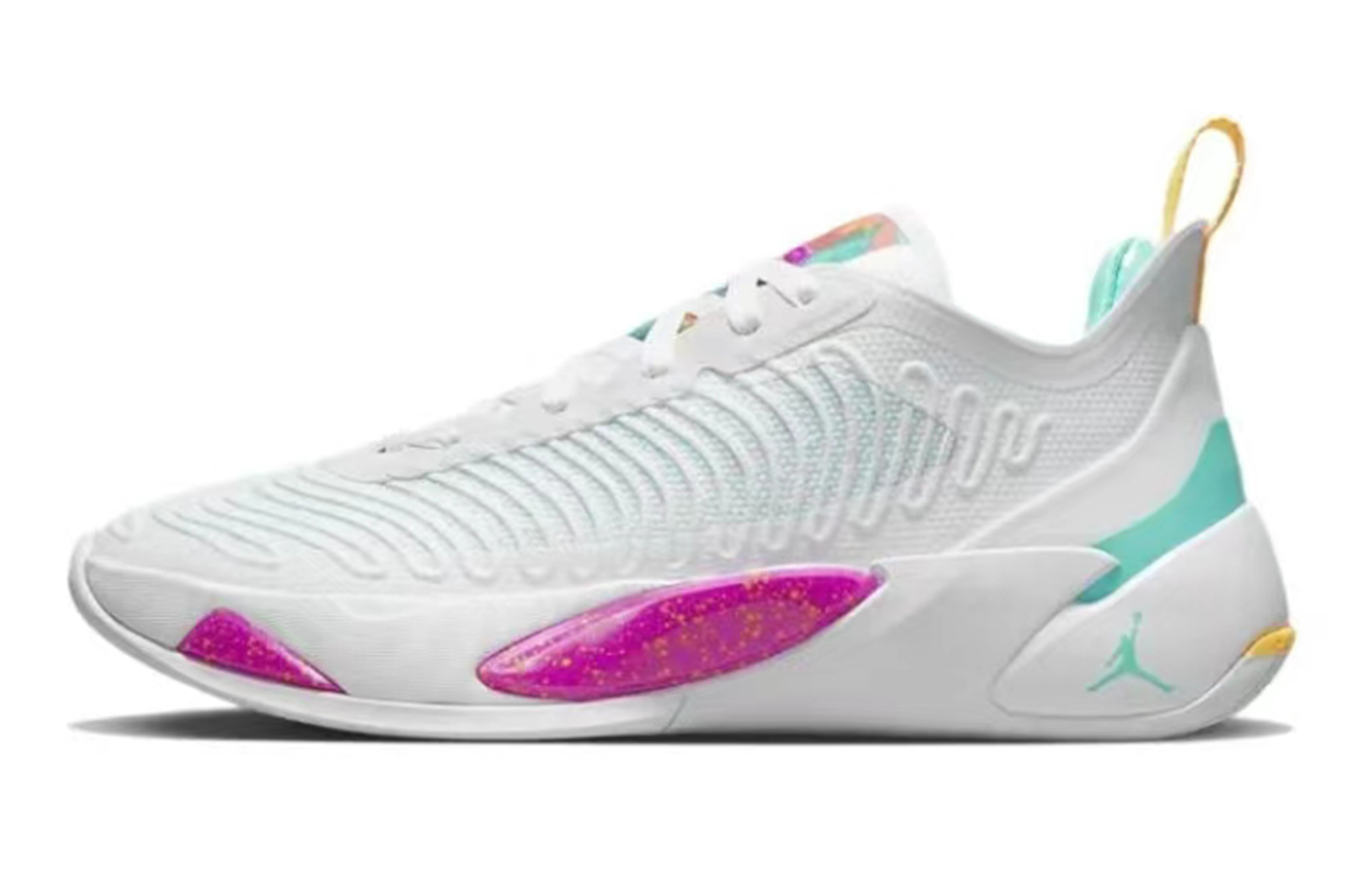 Details for [Sepatu Kustom] Air Jordan Luka 1 Low 'Orion Putih-Hijau' DQ6510-164-(Teamone-Luka猎户绿)