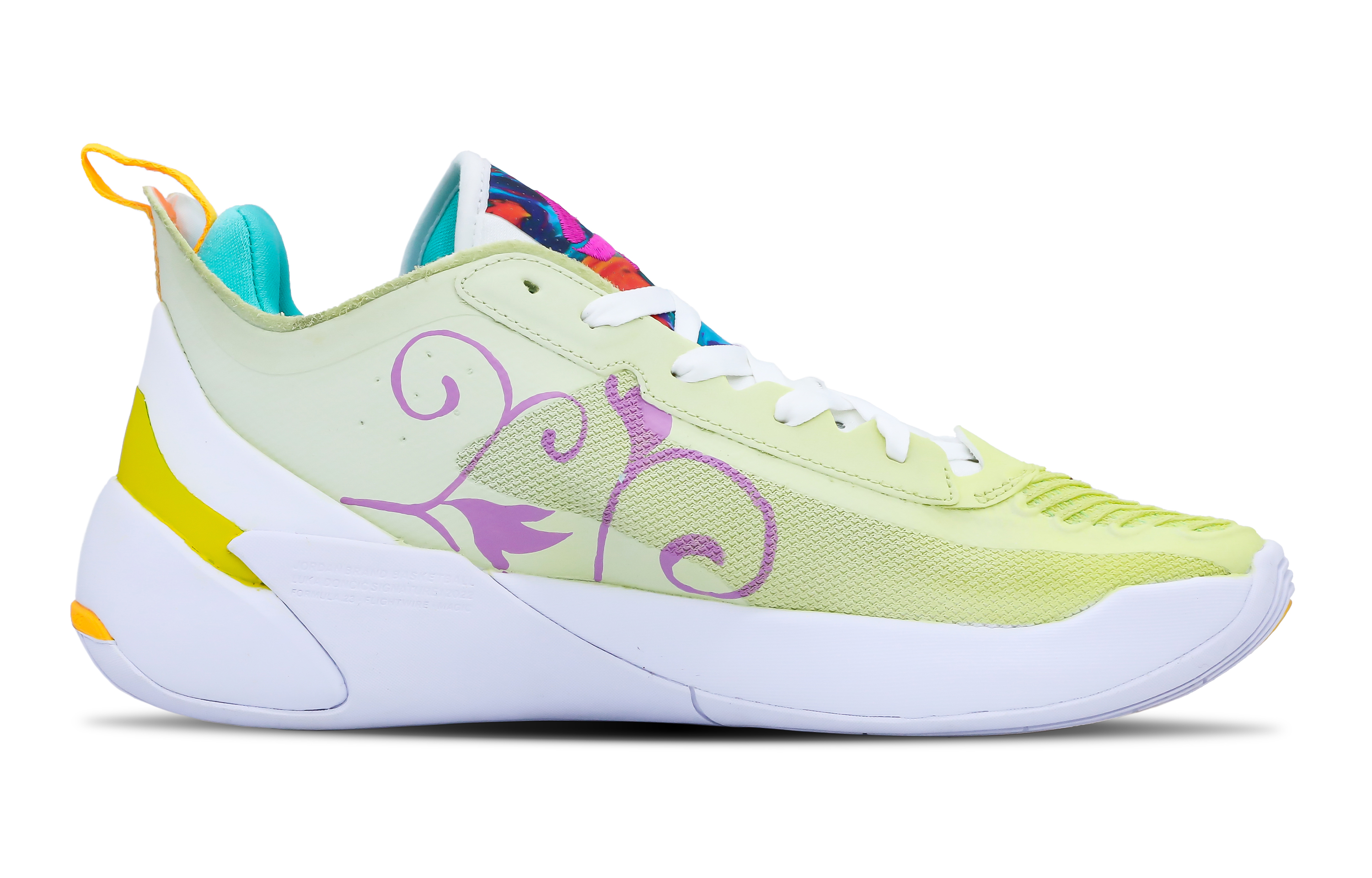 Order [定制鞋款] Air Jordan Luka 1 Low '黄紫' DQ6510-164(Teamone-Luka结缕黄紫)