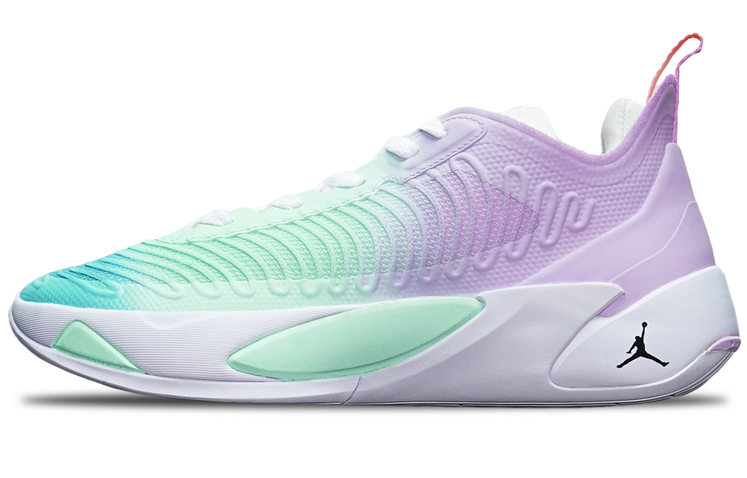 Order [Sepatu Custom] Air Jordan Luka 1 PF 'Macaron Gradasi Biru Ungu Putih' DN1771-106(TeamT-东契奇蓝紫S-BOX)