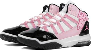 에어 조던 맥스 아우라 1 '블랙핑크 러브송 파티' 커스텀 슈즈 AQ9214-121(Team4-女款恋歌) Lookbook 에어 조던 맥스 아우라 1 '블랙핑크 러브송 파티' 커스텀 슈즈 AQ9214-121(Team4-女款恋歌)