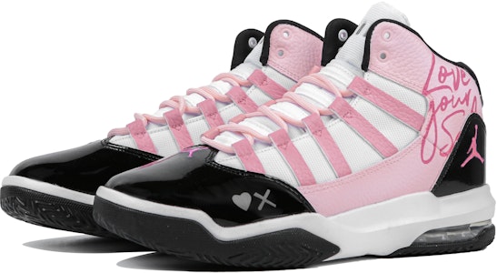 에어 조던 맥스 아우라 1 '블랙핑크 러브송 파티' 커스텀 슈즈 AQ9214-121(Team4-女款恋歌) Lookbook 에어 조던 맥스 아우라 1 '블랙핑크 러브송 파티' 커스텀 슈즈 AQ9214-121(Team4-女款恋歌)