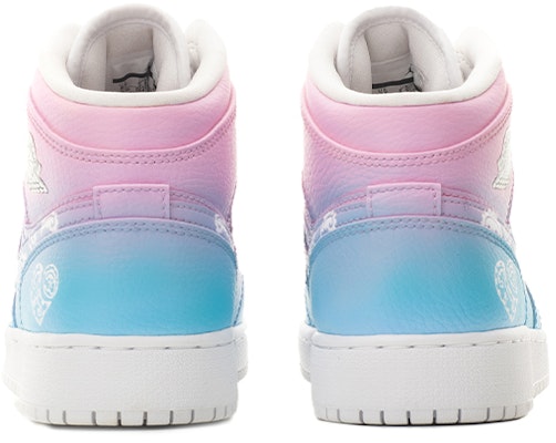 【カスタムシューズ】バレンタインブルーピンクグラデーションAir Jordan Mid 554724-130(TeamA-AJ1男女款腰果花蓝粉) Purchase 【カスタムシューズ】バレンタインブルーピンクグラデーションAir Jordan Mid 554724-130(TeamA-AJ1男女款腰果花蓝粉)