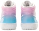 Purchase 【カスタムシューズ】バレンタインブルーピンクグラデーションAir Jordan Mid 554724-130(TeamA-AJ1男女款腰果花蓝粉)