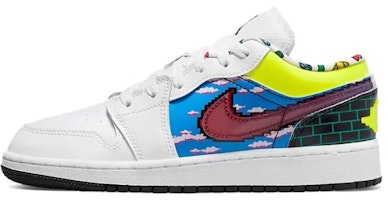 【客製化球鞋】 Jordan Air Jordan 1 低筒 心動小狗 三麗鷗 禮盒 可愛玩偶 複古籃球鞋 GS 紫色 Sizing 【客製化球鞋】 Jordan Air Jordan 1 低筒 心動小狗 三麗鷗 禮盒 可愛玩偶 複古籃球鞋 GS 紫色