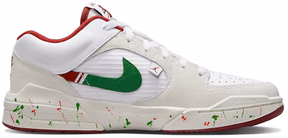 【訂製球鞋】Jordan Stadium 90 流體潑墨 潮流風尚 登山潑墨 藝術潑墨 減震防滑耐磨 低筒 運動休閒鞋 男款 紅白藍 Order 【訂製球鞋】Jordan Stadium 90 流體潑墨 潮流風尚 登山潑墨 藝術潑墨 減震防滑耐磨 低筒 運動休閒鞋 男款 紅白藍