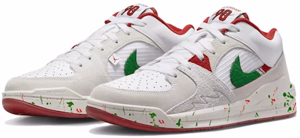 【訂製球鞋】Jordan Stadium 90 流體潑墨 潮流風尚 登山潑墨 藝術潑墨 減震防滑耐磨 低筒 運動休閒鞋 男款 紅白藍 Lookbook 【訂製球鞋】Jordan Stadium 90 流體潑墨 潮流風尚 登山潑墨 藝術潑墨 減震防滑耐磨 低筒 運動休閒鞋 男款 紅白藍