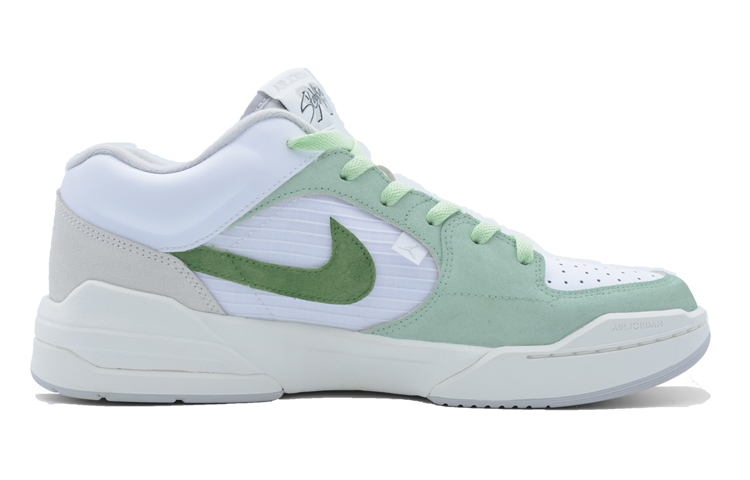 Order 【訂製球鞋】Jordan Stadium 90 簡約 葉綠素 潮流 減震防滑耐磨 低幫 生活休閒鞋 男女同款 白灰綠