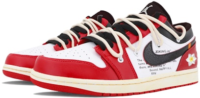 Zapatillas Air Jordan 1 Low Travis Scott 'Daffodil Distressed' Custom 553560-612(TeamK-女款锦上添花-S-BOX) Lookbook Zapatillas Air Jordan 1 Low Travis Scott 'Daffodil Distressed' Custom 553560-612(TeamK-女款锦上添花-S-BOX)