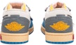 Purchase 【客製化球鞋】 佐敦 Air Jordan 1 低筒 小Union 解構綁帶 材質拼接 復古 低筒 復古籃球鞋 男款 藍灰紅