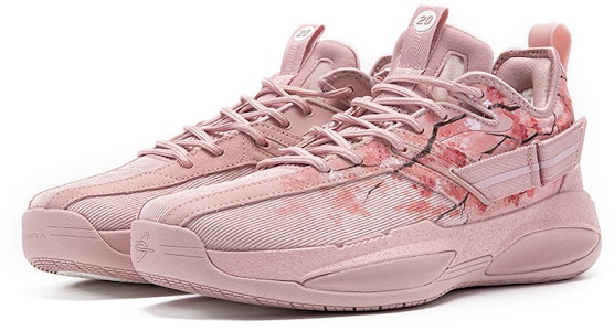 【定制球鞋】Anta安踏 GH3 海沃德 野鶴製造 氮科技 情人節 手繪 櫻花 漸變 水墨 中國風 低幫 籃球鞋 男款 粉色 Lookbook 【定制球鞋】Anta安踏 GH3 海沃德 野鶴製造 氮科技 情人節 手繪 櫻花 漸變 水墨 中國風 低幫 籃球鞋 男款 粉色