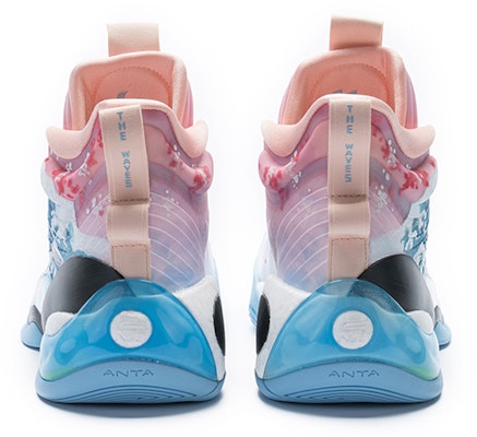 【定制球鞋】 Anta安踏 KT7 湯普森7代 野鶴製造 氮科技 浮世繪 海浪 花瓣 減震防滑耐磨 低幫 實戰籃球鞋 男款 粉藍 Purchase 【定制球鞋】 Anta安踏 KT7 湯普森7代 野鶴製造 氮科技 浮世繪 海浪 花瓣 減震防滑耐磨 低幫 實戰籃球鞋 男款 粉藍